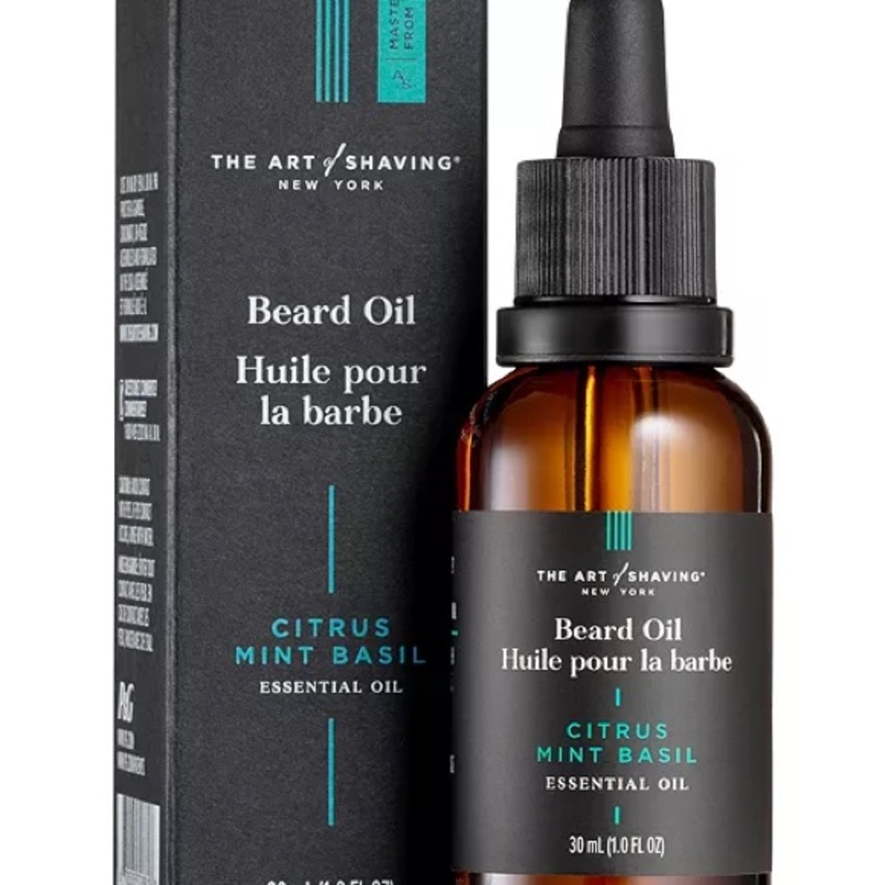 THE ART OF SHAVING Beard Oil - Citrus Mint Basil Essential Oil